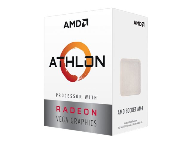 AMD Athlon 200GE / 3.2 GHz processor - Box