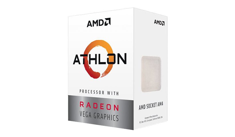 AMD Athlon 200GE / 3.2 GHz processor - Box