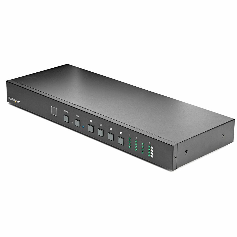 Thumbnail 2 of 6 for StarTech.com 4x4 HDMI Matrix Switch with Audio and Ethernet/RS232 Control, 4K 60Hz, HDMI Switcher Box, Rack TAA