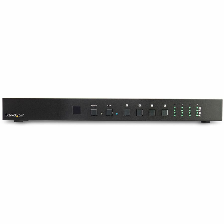 Thumbnail 3 of 6 for StarTech.com 4x4 HDMI Matrix Switch with Audio and Ethernet/RS232 Control, 4K 60Hz, HDMI Switcher Box, Rack TAA