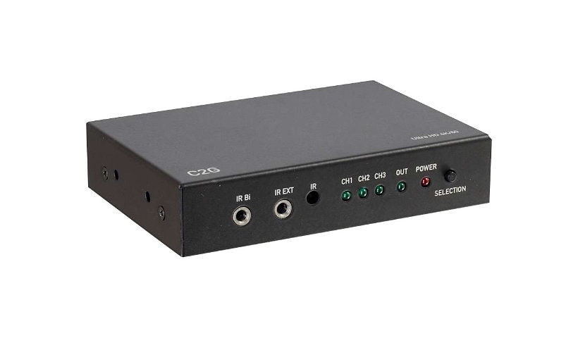 C2G 4K HDMI Selector Switch - UltraHD HDMI Switch - 3x1