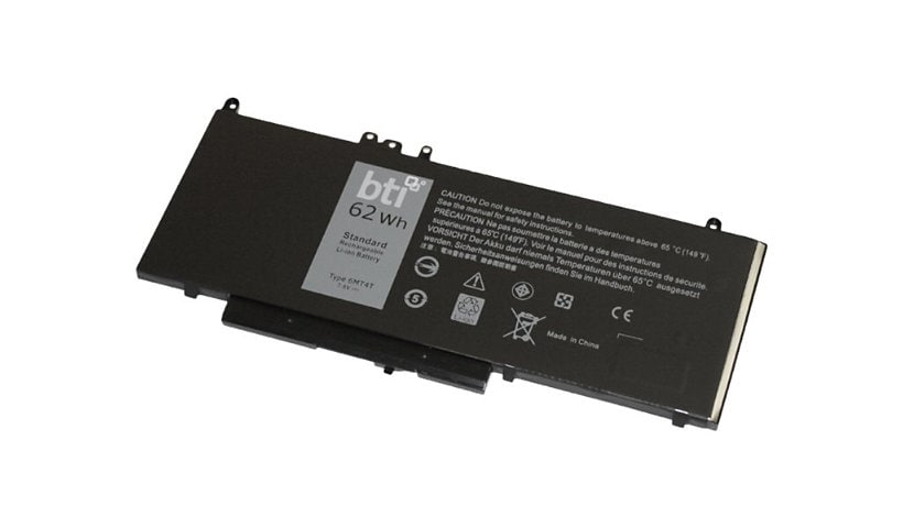 BTI 451-BBTW-BTI - notebook battery - Li-pol - 8157 mAh - 91 Wh