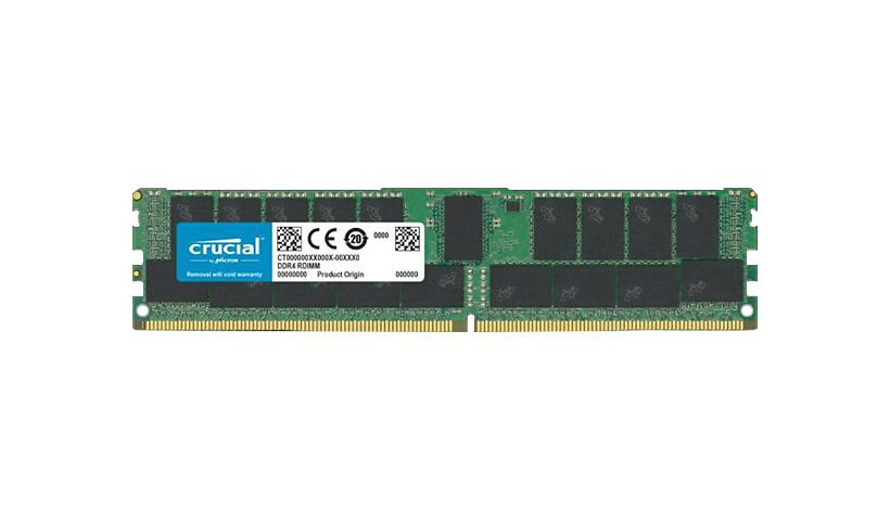 Crucial - DDR4 - module - 32 GB - DIMM 288-pin - 2933 MHz / PC4-23400 - reg