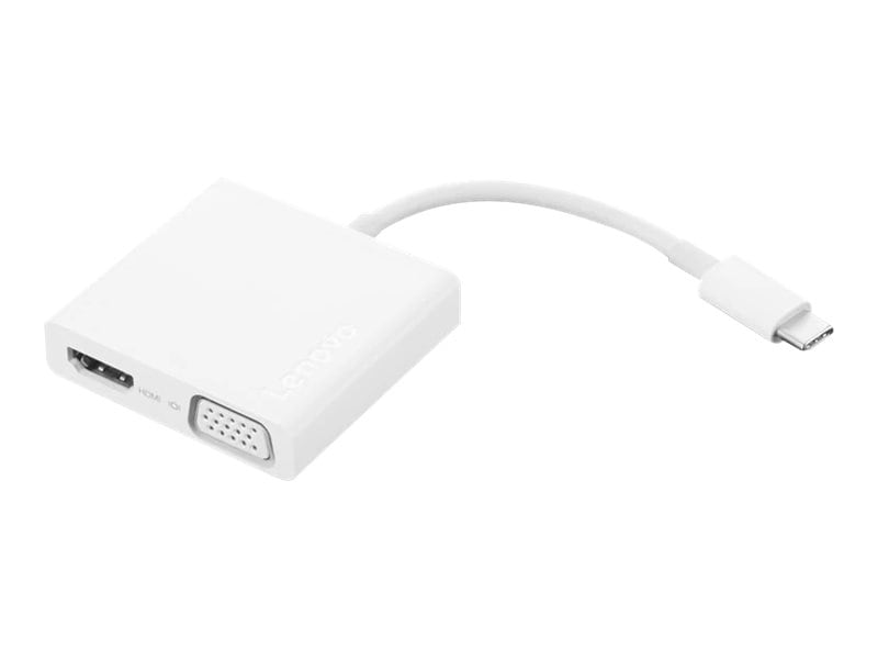 Lenovo USB-C 3-in-1 Hub - adapter - HDMI / VGA / USB