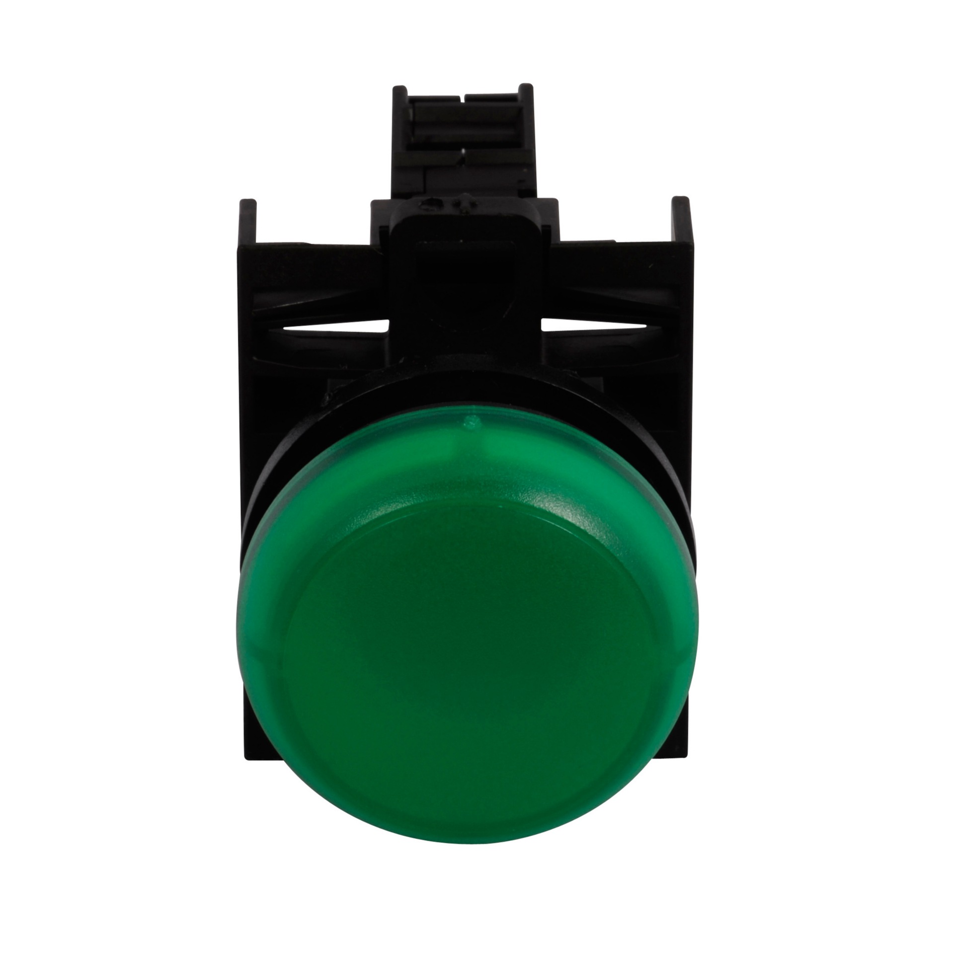 Eaton M22 Series 12-30V AC/DC Push Button Flush Indicating Light - Green