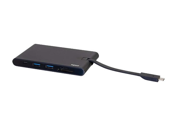 Tilskynde mumlende Playful C2G USB C Portable Dock with HDMI, VGA, Ethernet, USB C, USB, & SD Reader -  26916 - -