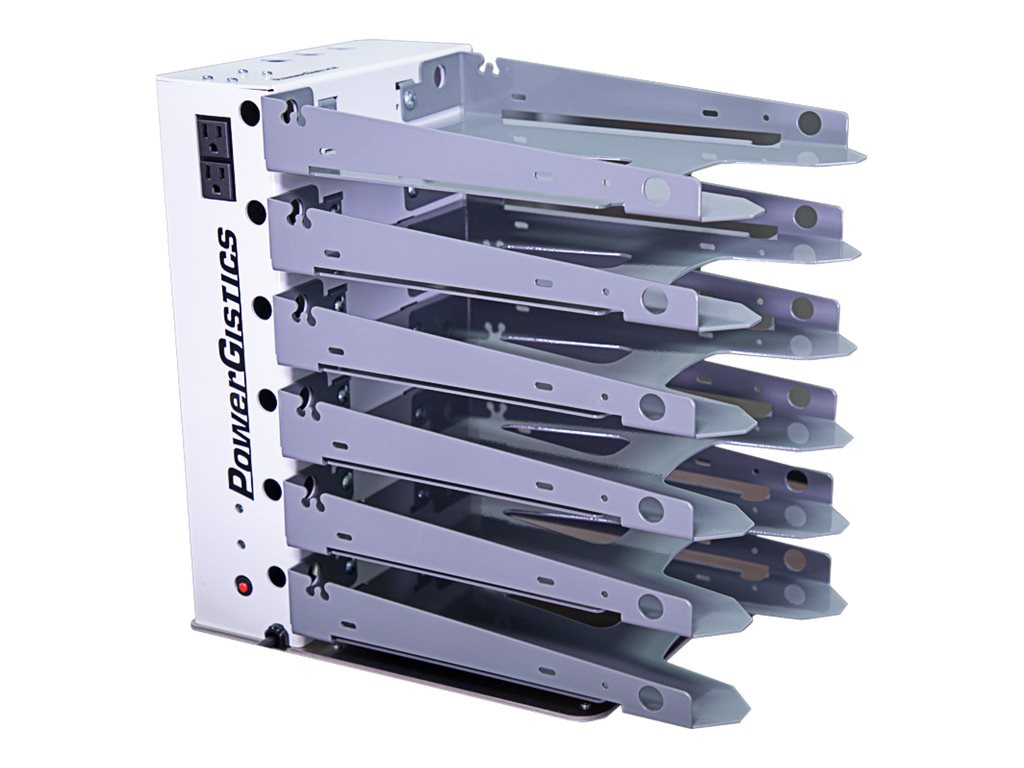 PowerGistics Desktop6PLUS shelving system - for 6 tablets / notebooks
