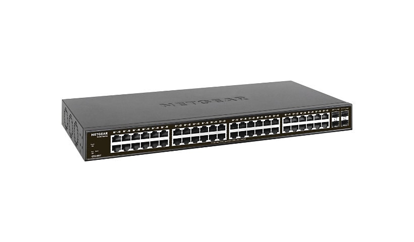 NETGEAR S350 48-Port Gigabit Smart Managed Pro Switch with 4 SFP(GS348T)