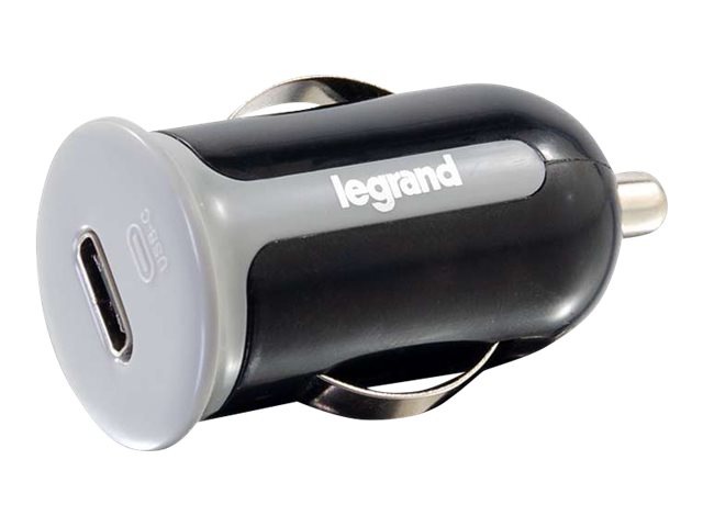 C2G USB C Car Charger -  DC to USB Type-C Power Adapter - 5V/3A