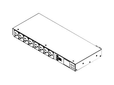 Raritan PX intelligent PX3-4145R - power distribution unit - 1400 VA