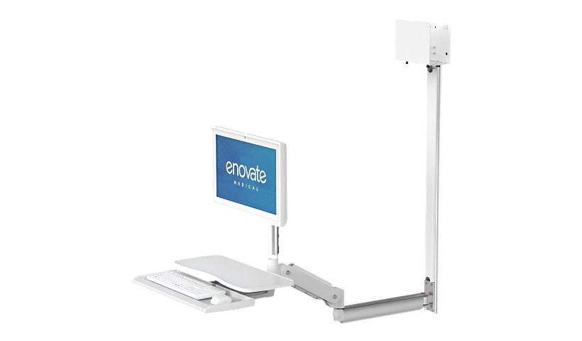 Enovate Medical e997 with eDesk - mounting kit - for LCD display / keyboard / mouse / CPU