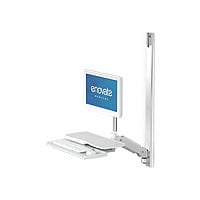 Enovate Medical e997 Wall Arm with 42" Track e-Desk- 850N Gas Spring
