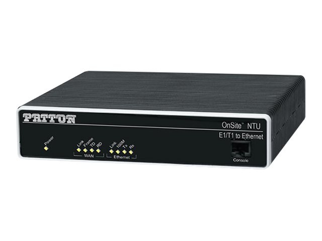 PATTON T1/E1 TO ENET NTU RJ45/BNC