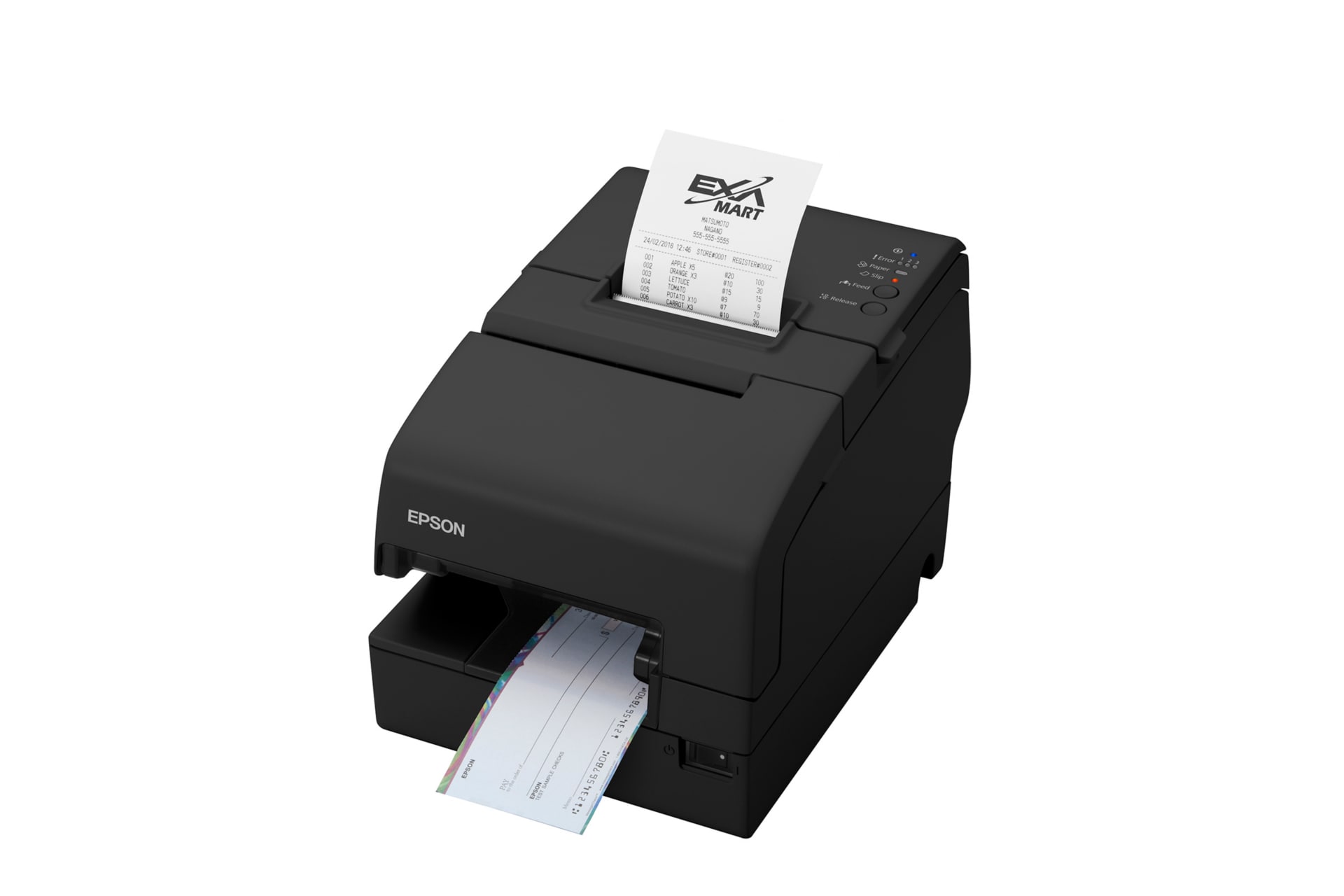 Epson OmniLink TM-H6000V Multifunction Thermal Receipt Printer - Black