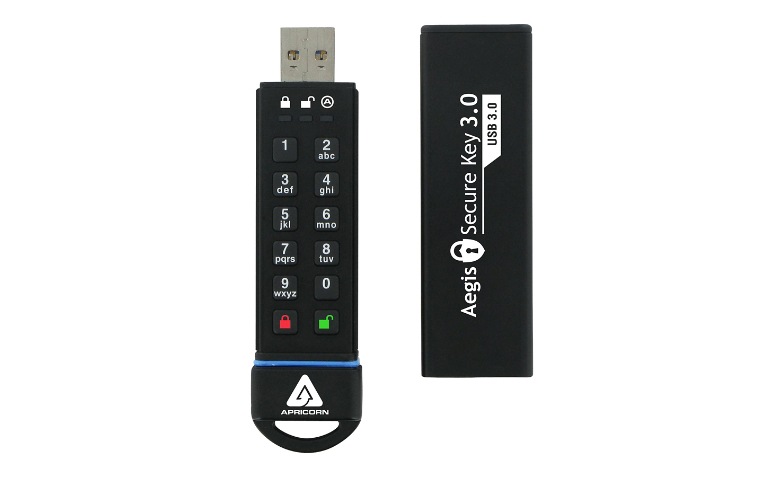 Apricorn Aegis Secure Key 3.0 - USB flash drive - 1 TB - TAA