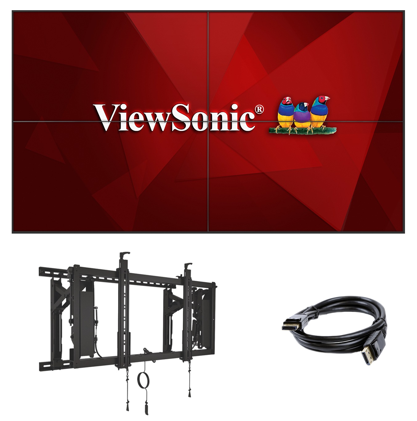 ViewSonic CDX5552-B4 55" Class (54.6" viewable) LED video wall - Full HD