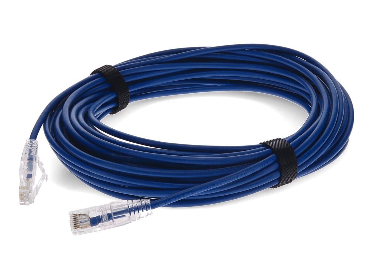 Proline 15ft RJ-45 (M)/RJ-45 (M) Straight Blue Cat6 Slim UTP PVC Cable
