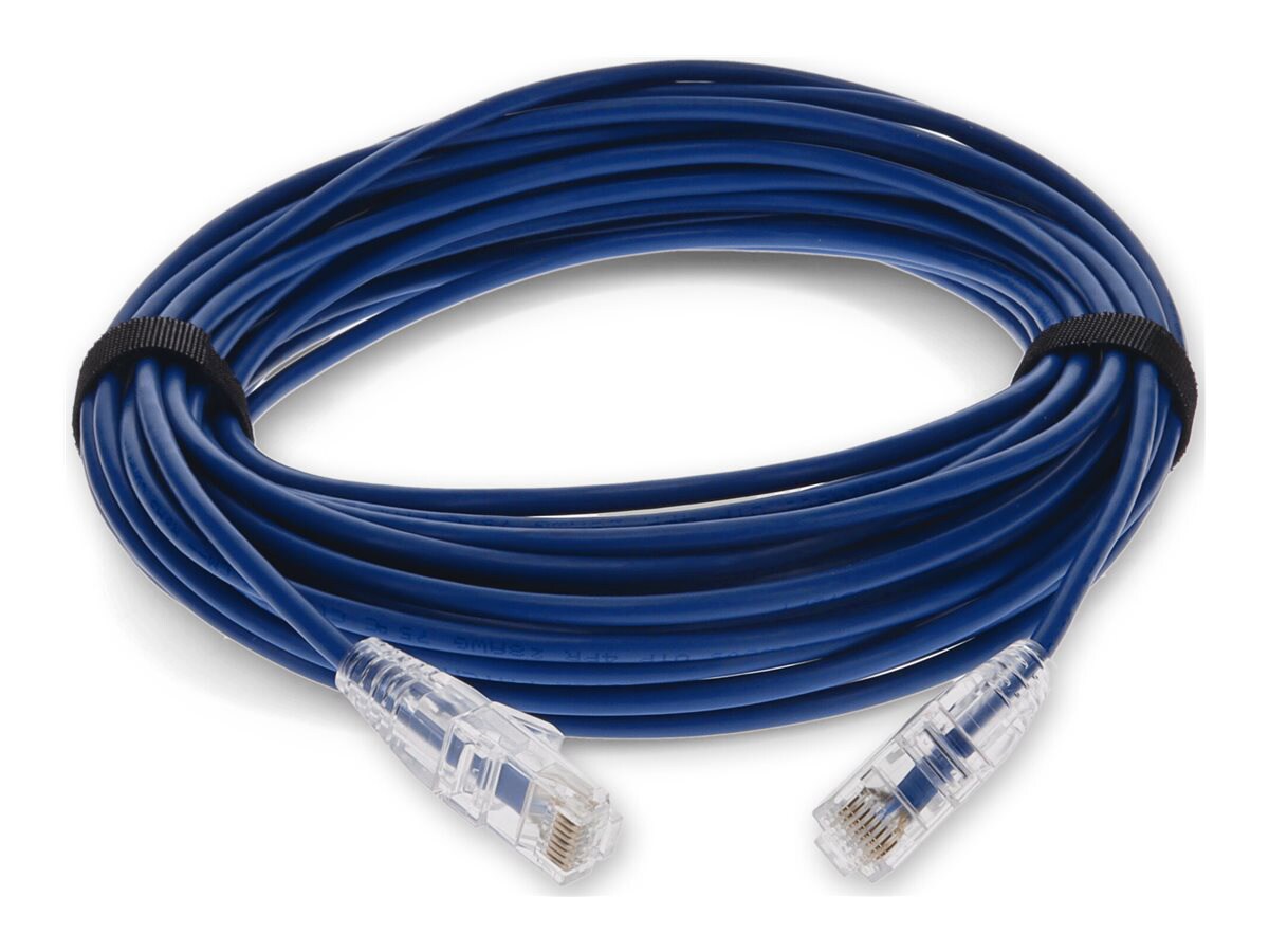 Proline 20ft RJ-45 (M)/RJ-45 (M) Straight Blue Cat6 Slim UTP PVC Cable