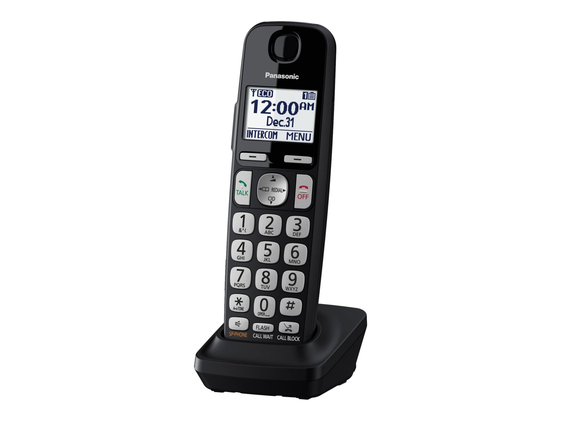 Panasonic KX-TGEA40 - cordless extension handset with caller ID/call waitin