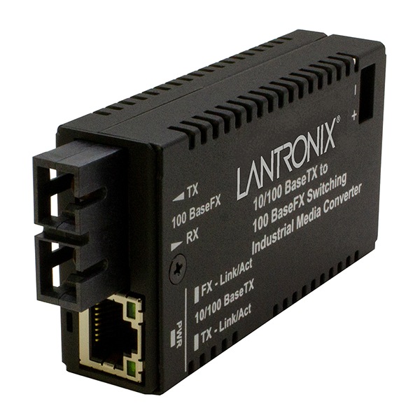 Transition Networks M/E-ISW Series - fiber media converter - 10Mb LAN, 100Mb LAN