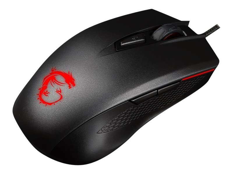 MSI Clutch GM40 Gaming - mouse - USB - black