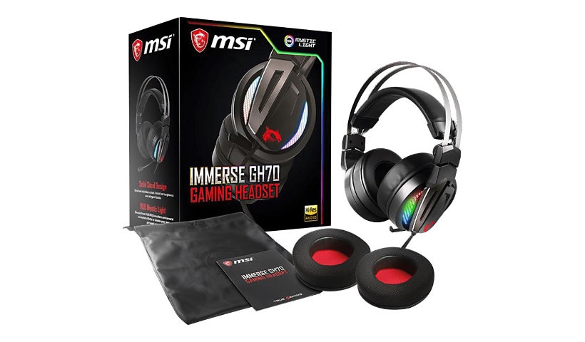MSI Immerse GH70 - headset