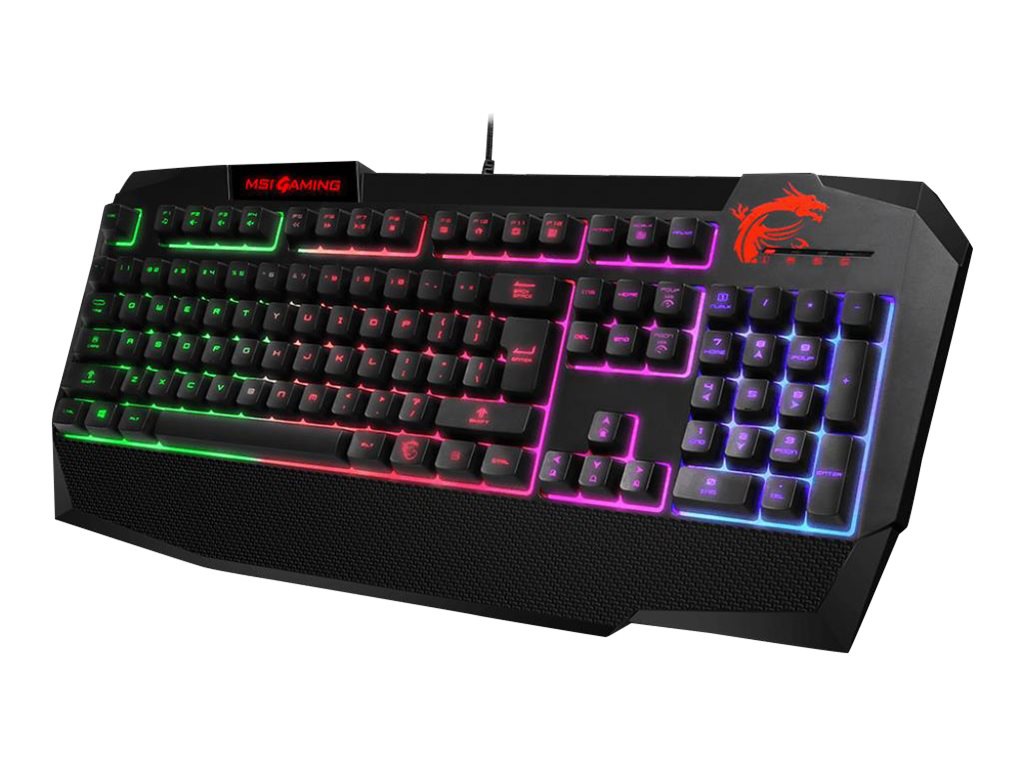 MSI Vigor GK40 combo - keyboard and mouse set - US - black