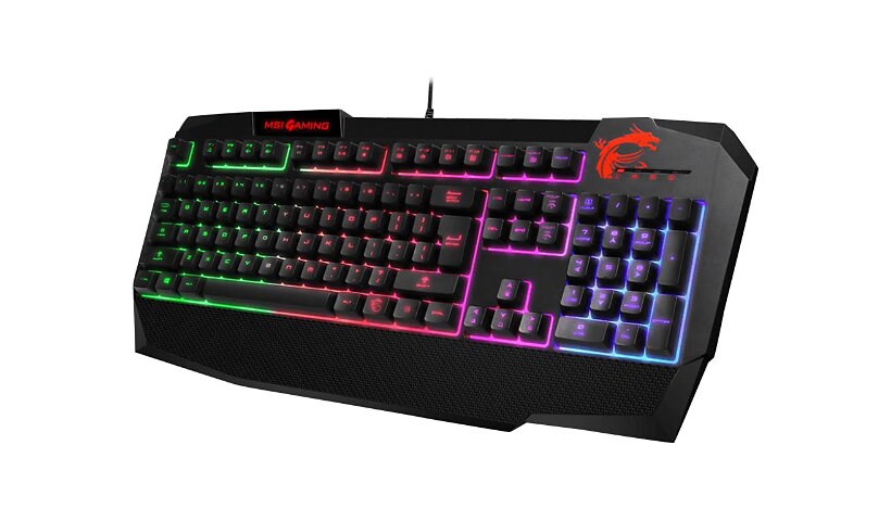 MSI Vigor GK40 combo - keyboard and mouse set - US - black