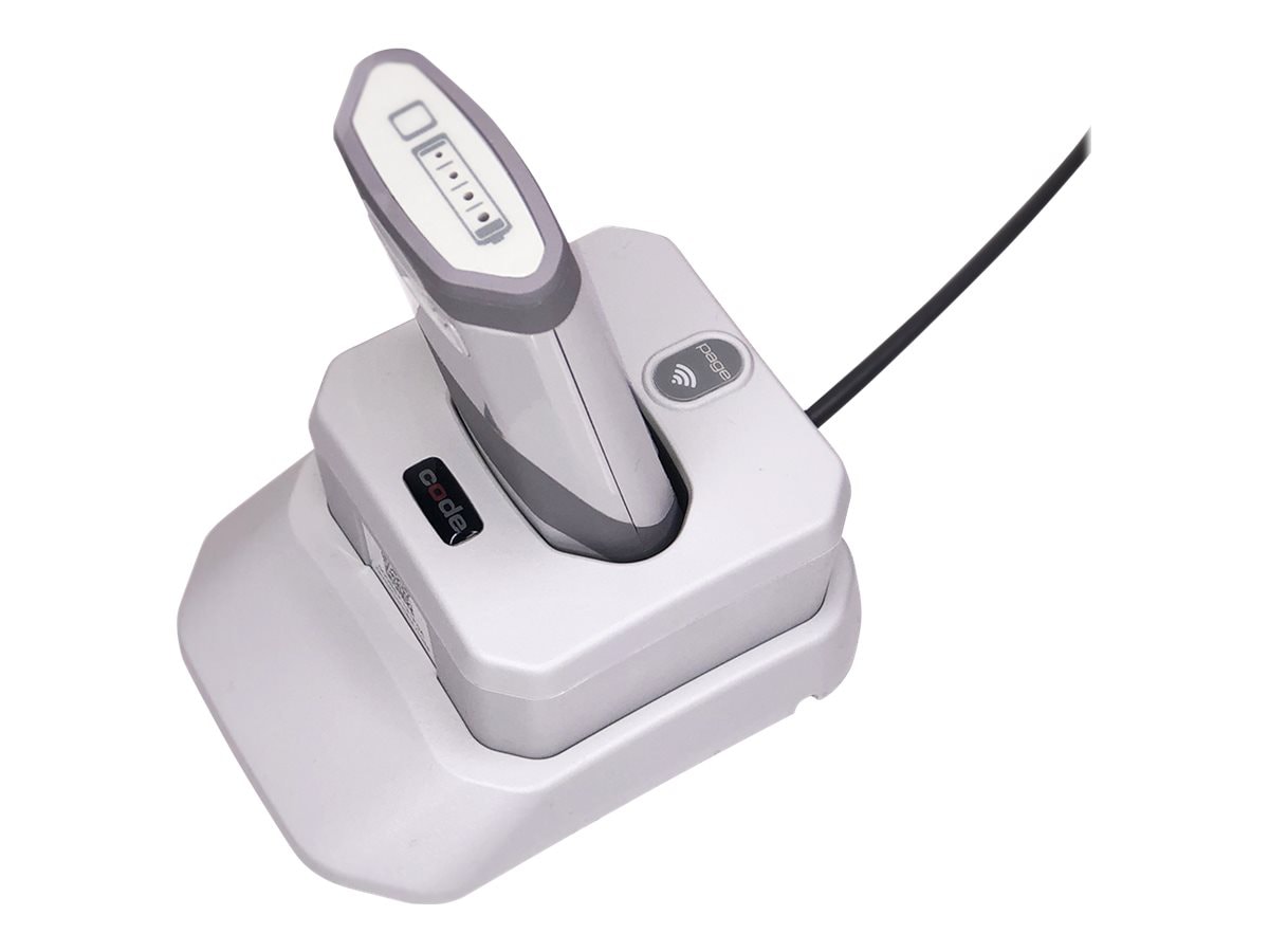 Code CR2700 Palm Barcode Reader Kit - Light Gray