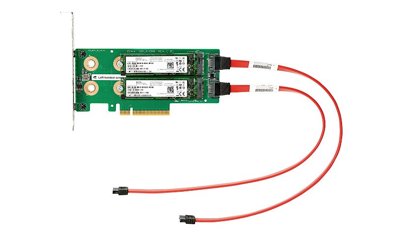 HPE Universal SATA HHHL M.2 Kit - interface adapter - M.2 Card - PCIe