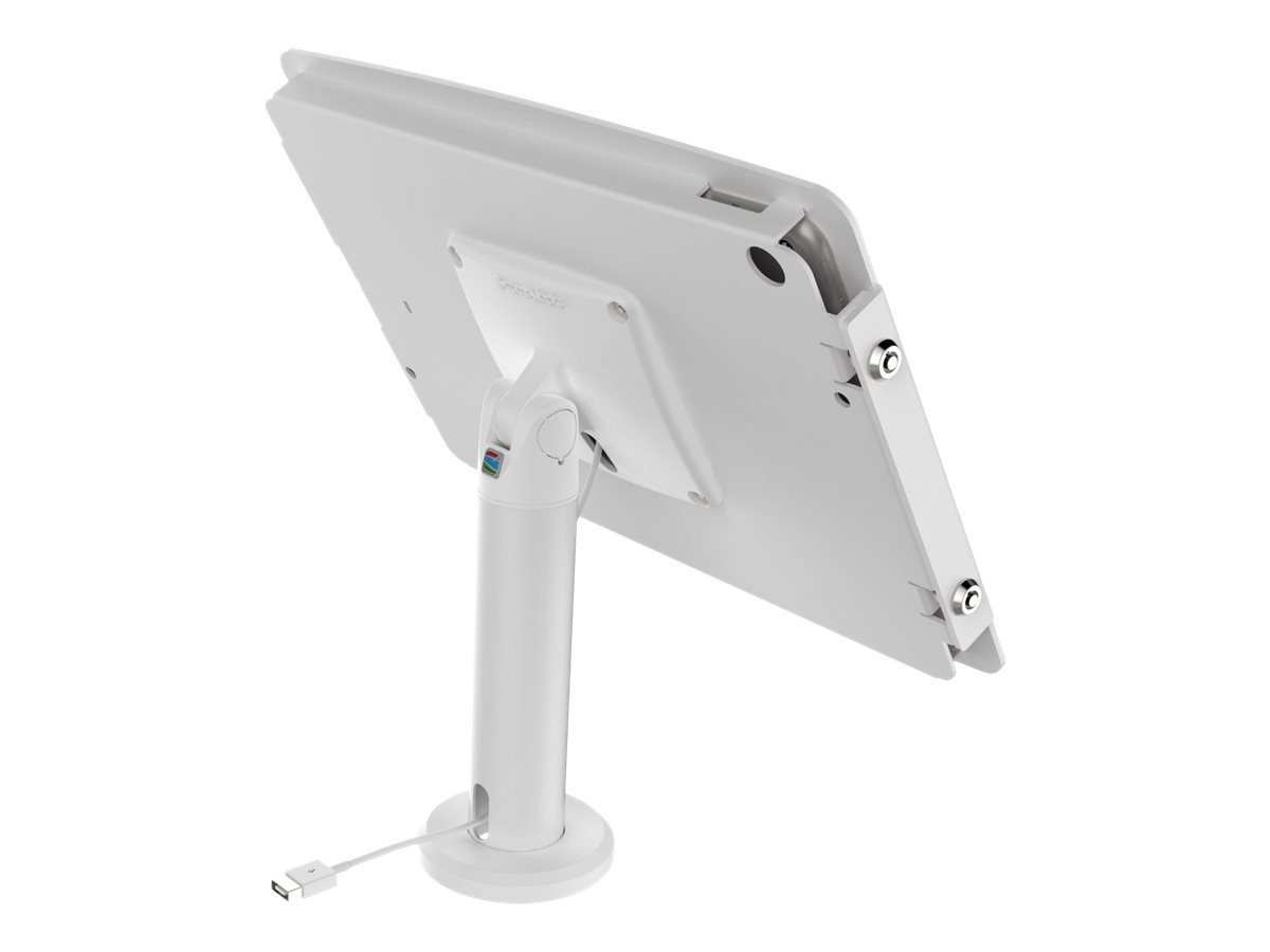 Compulocks Space Rise iPad 12.9" Counter Top Kiosk 8" White - mounting kit