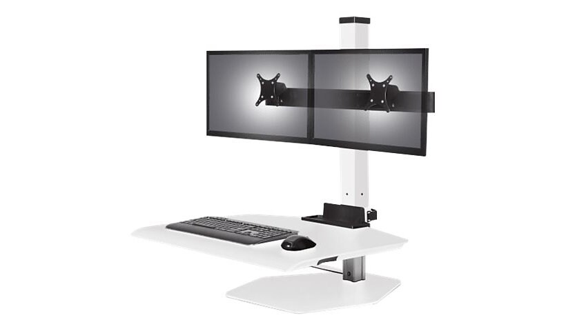 Innovative Winston Workstation Dual Freestanding Sit-Stand - stand