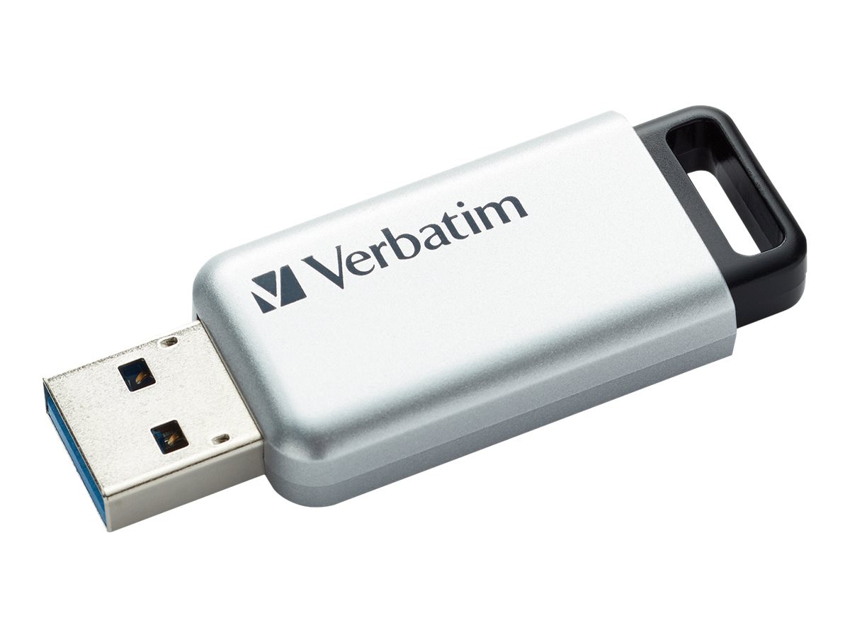 aflevere tvetydig øje Verbatim Store 'n' Go Secure Pro - USB flash drive - 128 GB - 70057 - USB  Flash Drives - CDW.com