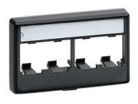 Panduit MINI-COM Snap-On Modular Furniture Faceplate - faceplate