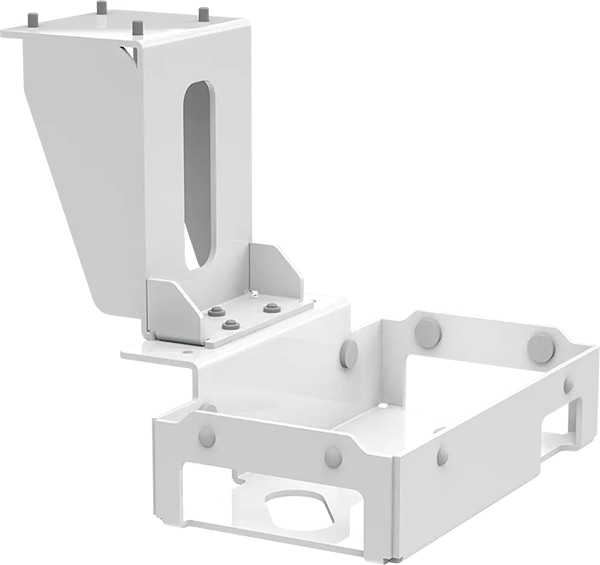 Enovate Medical Underhead Mount Bracket for Envoy Workstation