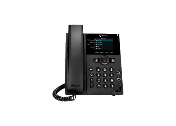 Poly 2200-48822-001 VVX250 VoIP Phone w/ DialPad Cloud Based Voice Intelligence 