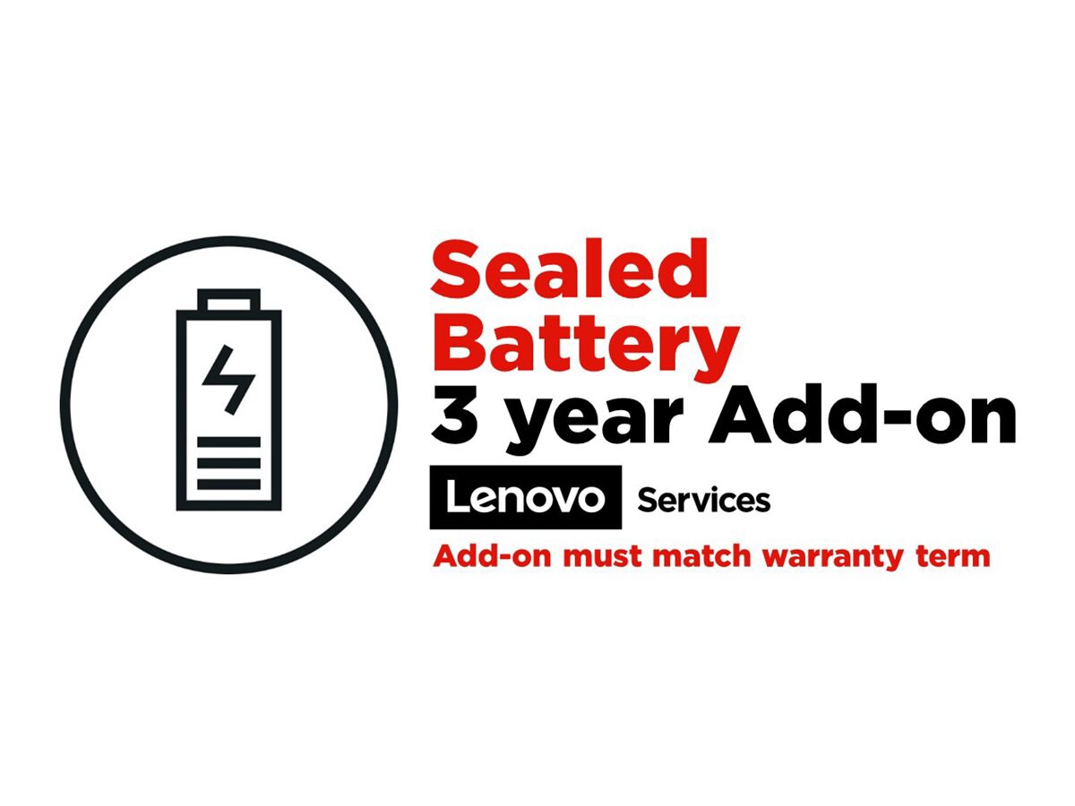Lenovo 3 Year Sealed Battery Replacement Warranty