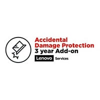 Lenovo Accidental Damage Protection - couverture des dommages accidentels - 3 années