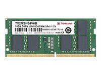 Transcend - DDR4 - module - 32 GB - SO-DIMM 260-pin - 2666 MHz / PC4-21300