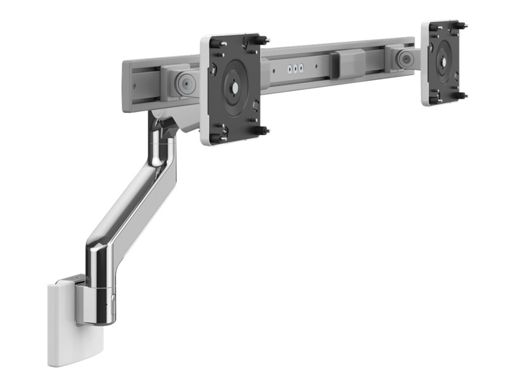 Humanscale M10 - mounting kit - for 2 LCD displays - polished aluminum with