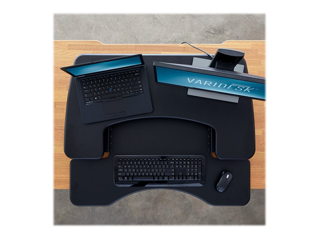 Thumbnail 4 of 8 for VARIDESK Pro Plus 30 - standing desk converter - black