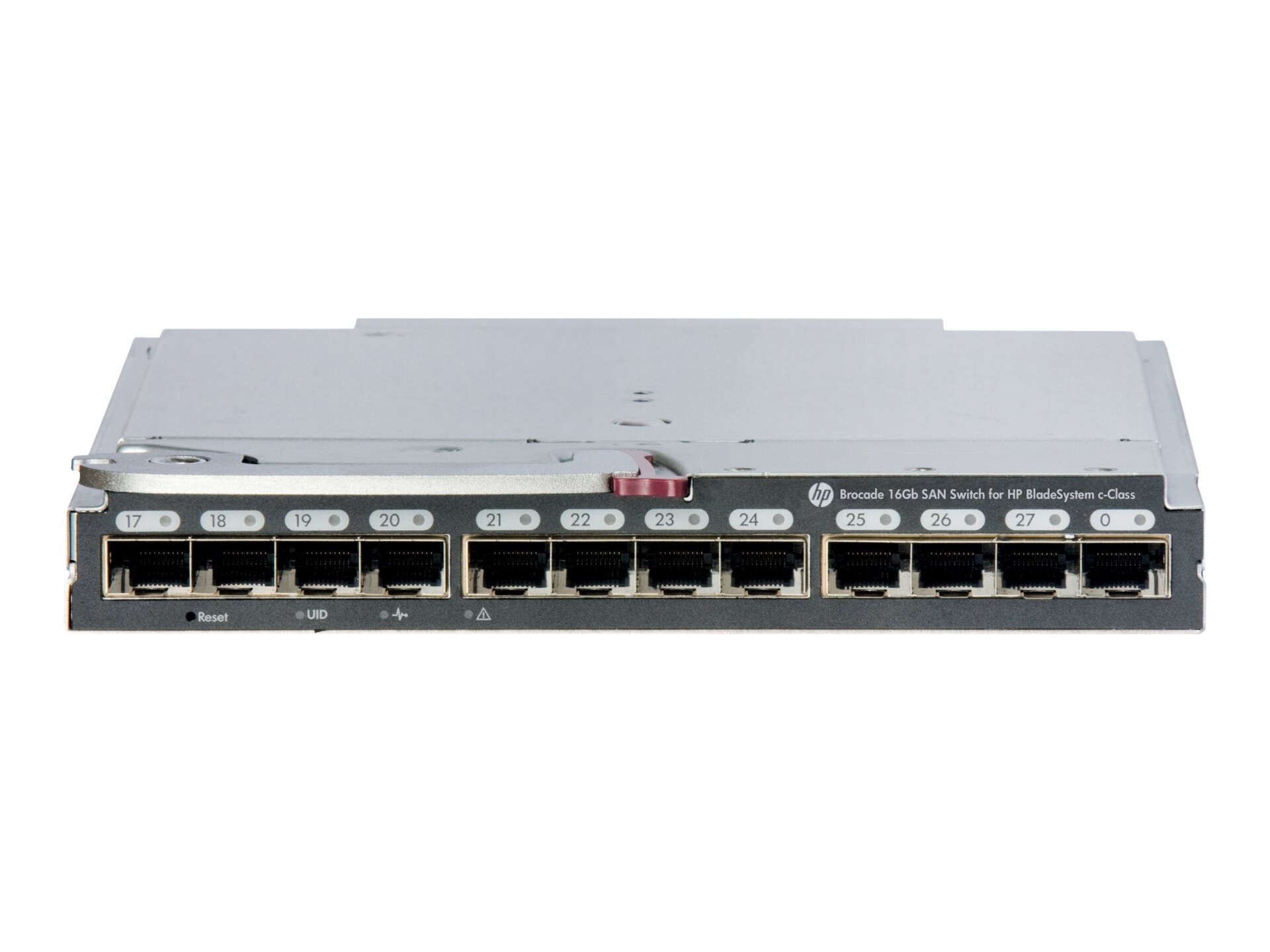 Brocade 16Gb/28 SAN Switch for HP BladeSystem c-Class - switch - 28 ports -