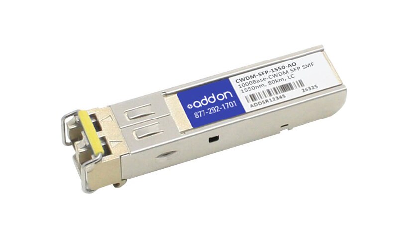 AddOn Cisco CWDM-SFP-1550 Compatible SFP Transceiver - SFP (mini-GBIC) tran