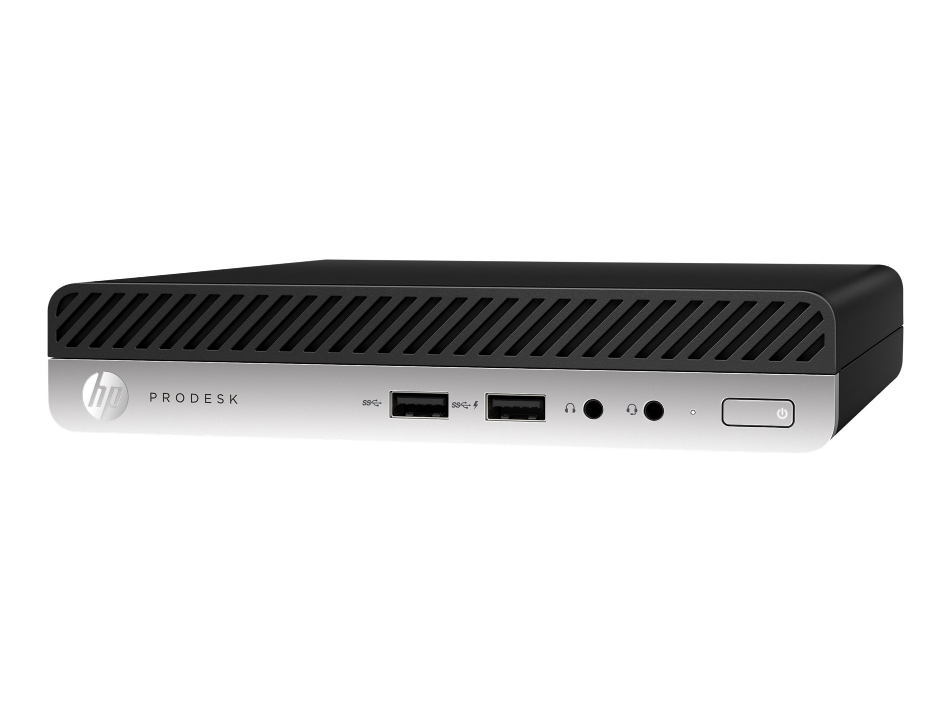 HP ProDesk 405 G4 - mini desktop - Ryzen 5 Pro 2400GE 3.2 GHz - 8 GB - 256