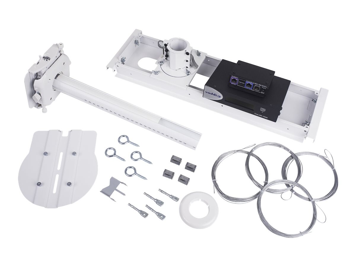 Thumbnail 3 of 3 for Vaddio QuickCAT Suspended Ceiling Camera Mount - White
