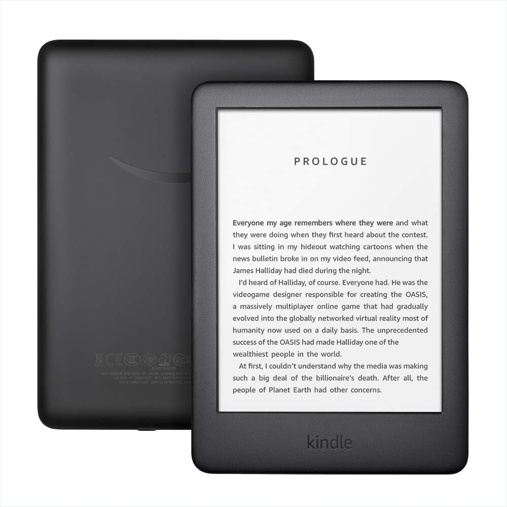 Amazon All-new Kindle E-Reader with Built-in Front Light - Black