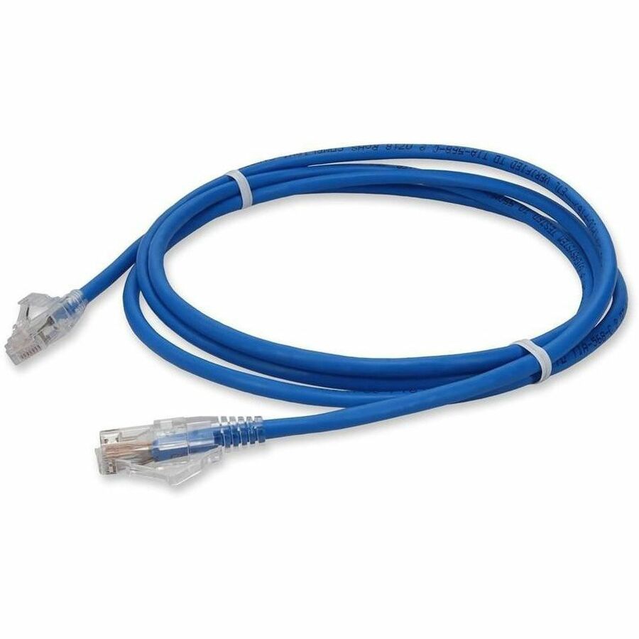 Proline 5ft Blue CAT 6 Plenum-Rated Ethernet Cable Snagless Bubble Boot RJ-45 M/M