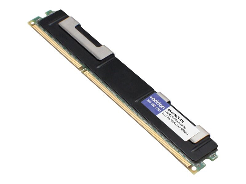 AddOn 16GB RDIMM for Apple Computer MF622G/A - DDR3 - module - 16 GB - DIMM