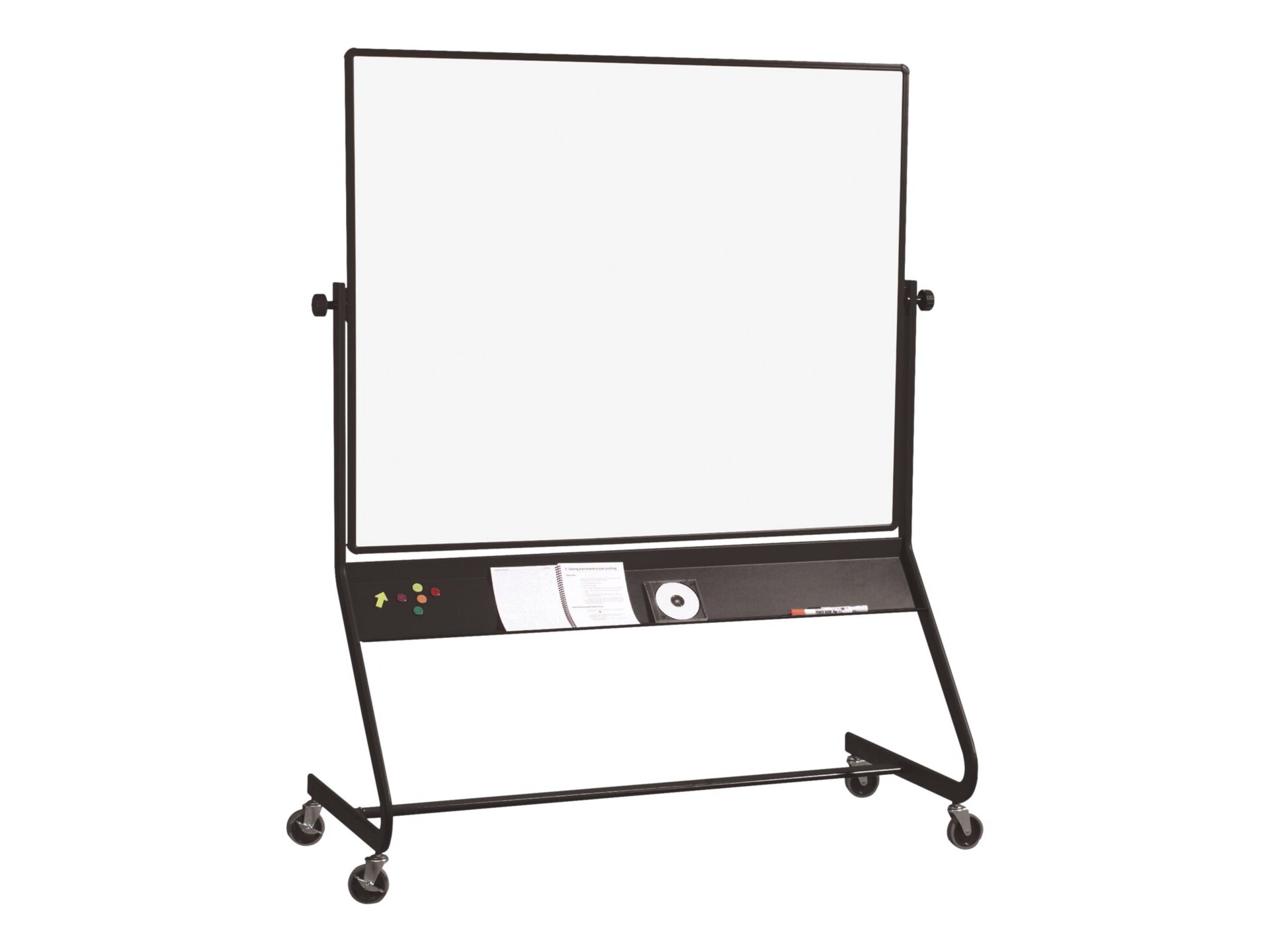 MooreCo Mobile Reversible Euro - whiteboard