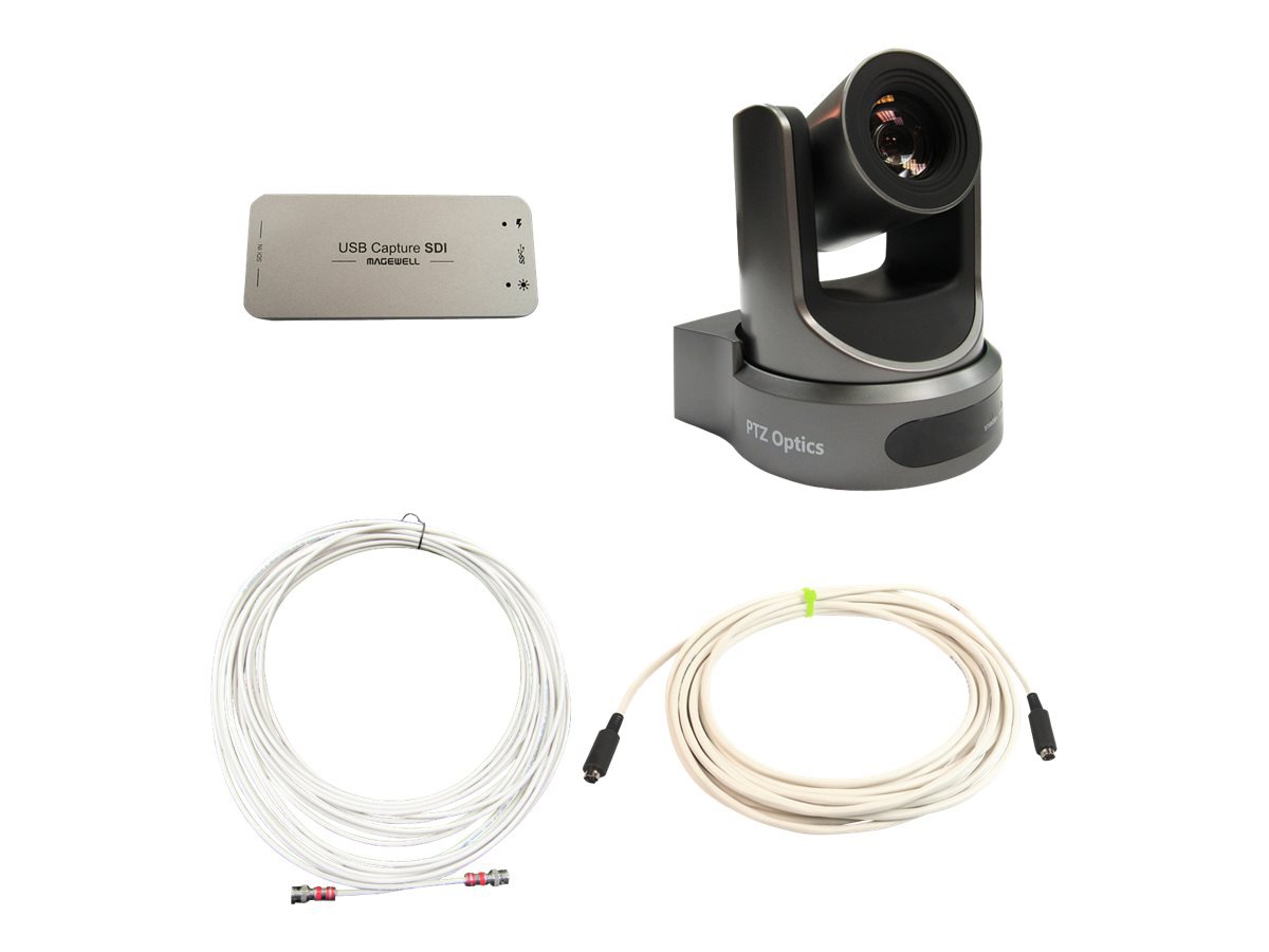 PTZOptics Producer Kit with One 20x-SDI Live Streaming Camera